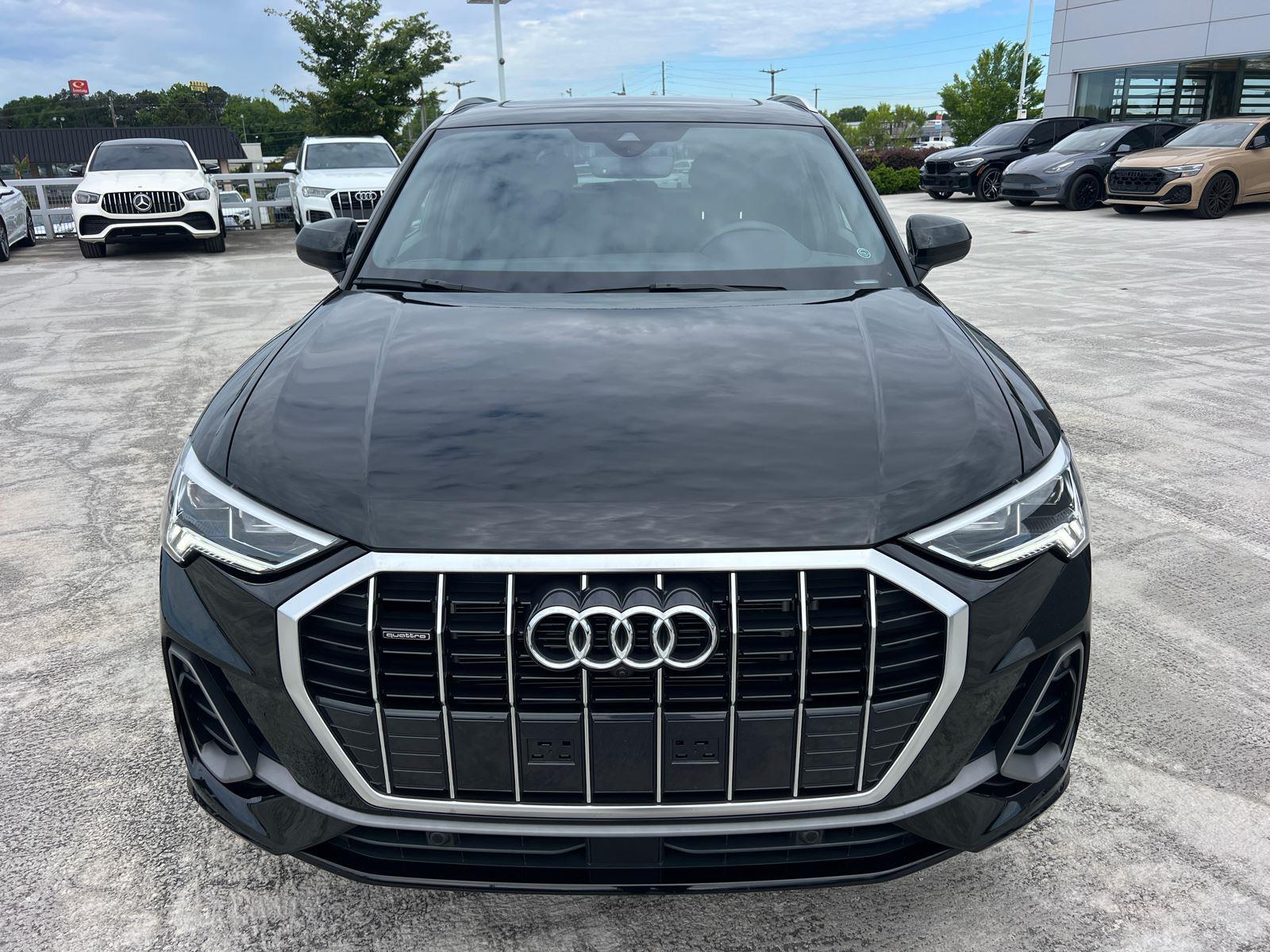 Certified 2024 Audi Q3 S Line Premium Plus with VIN WA1EECF35R1182144 for sale in Union City, GA