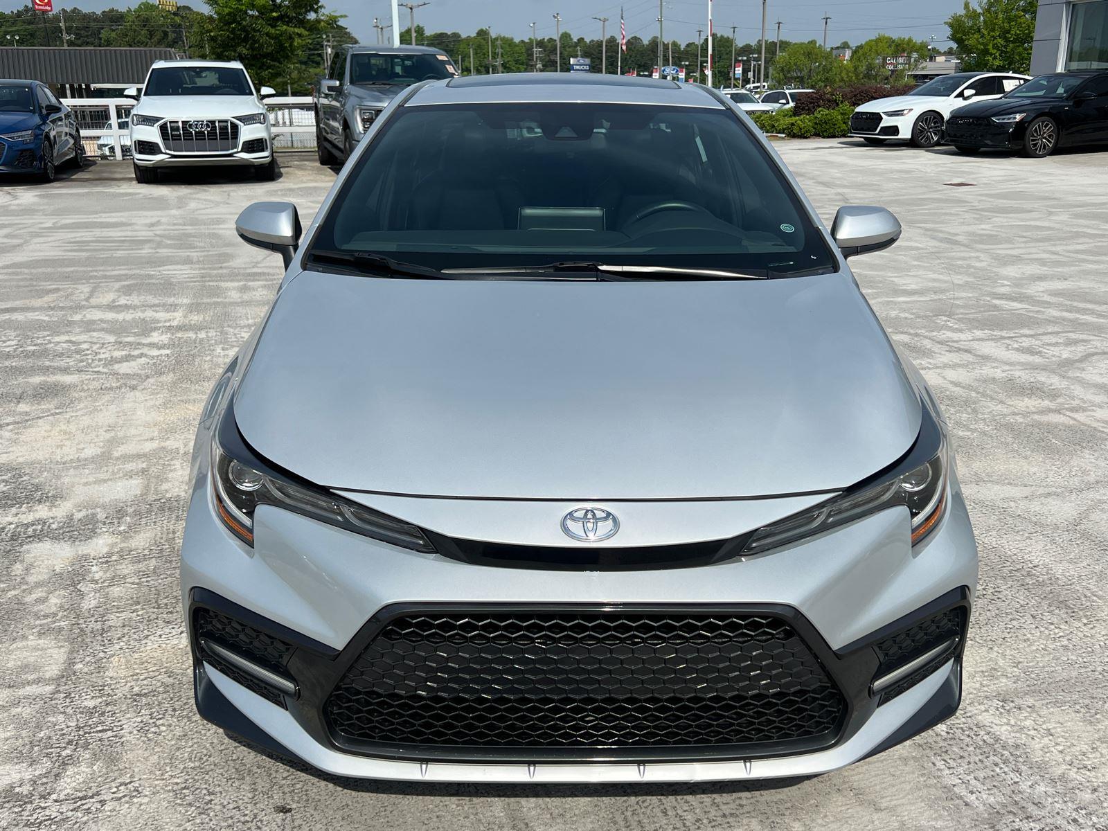 Used 2021 Toyota Corolla XSE with VIN 5YFT4MCE3MP091423 for sale in Union City, GA