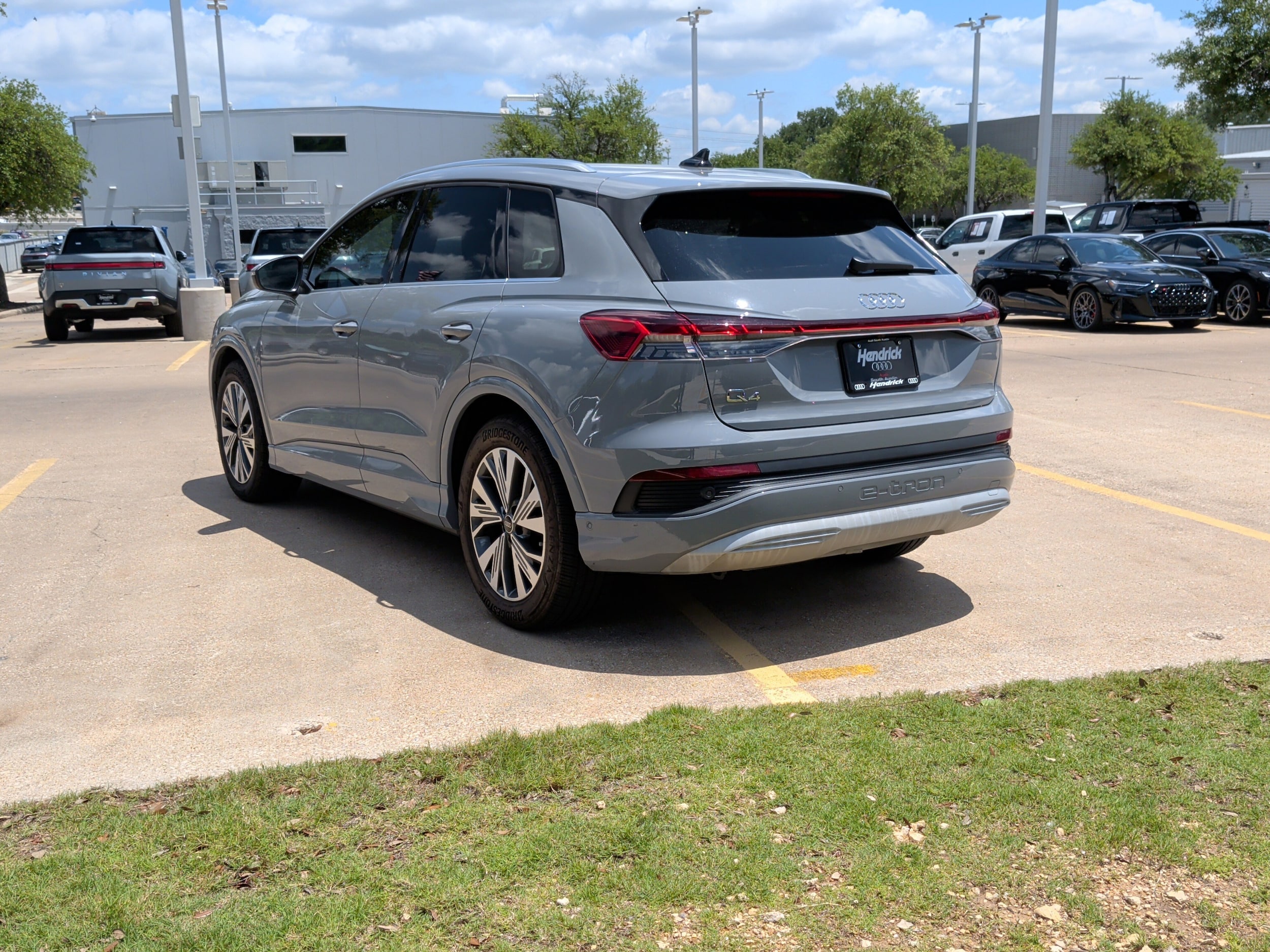 Certified 2023 Audi Q4 e-tron Premium Plus with VIN WA1BCBFZ8PP006447 for sale in Austin, TX