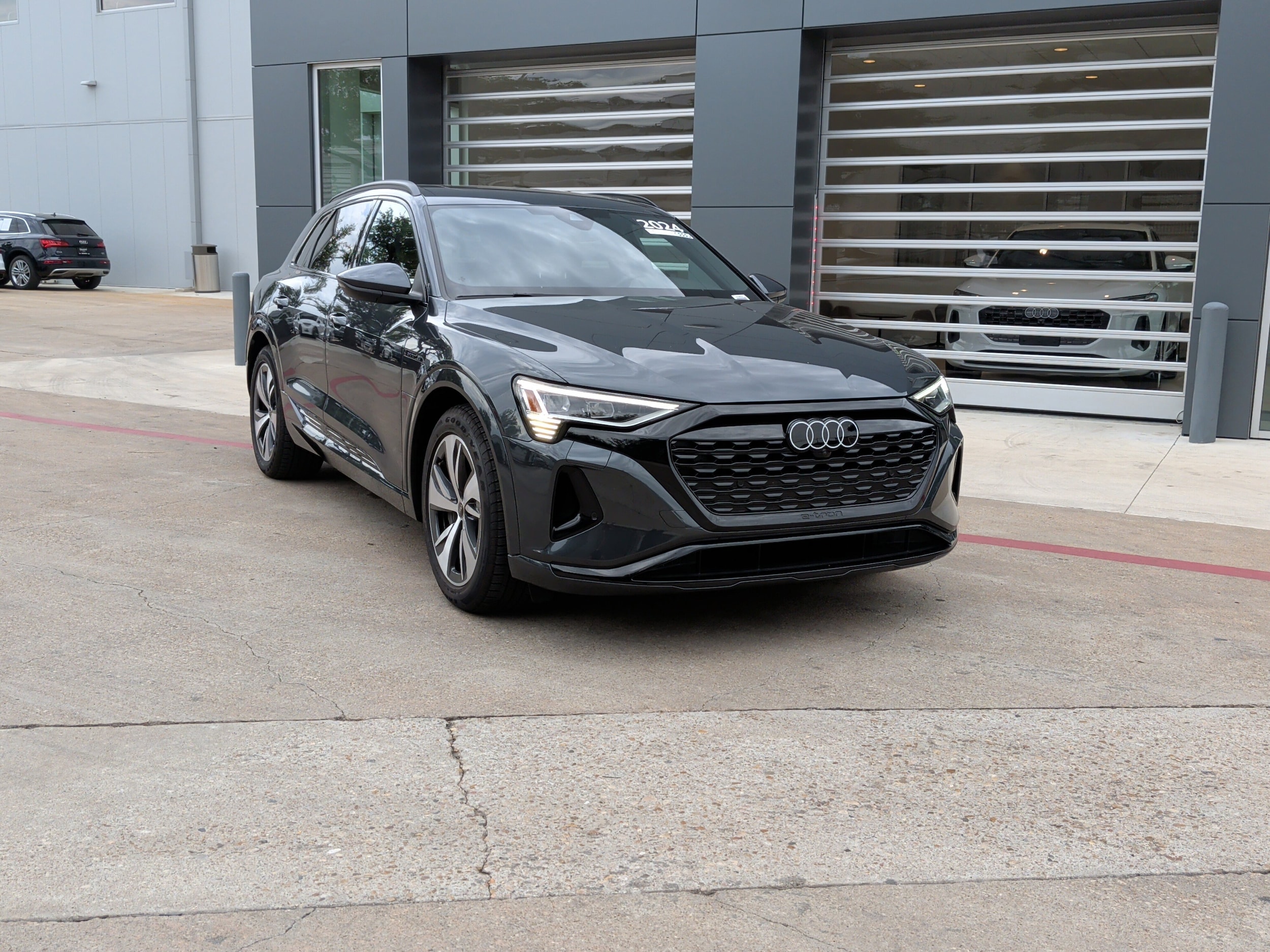 Certified 2024 Audi Q8 e-tron Premium with VIN WA14AAGE0RB066730 for sale in Austin, TX