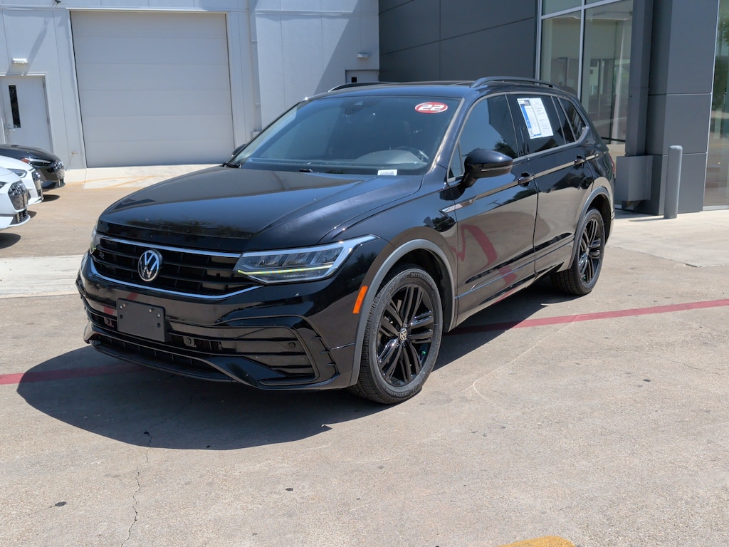 Used 2022 Volkswagen Tiguan SE R-Line Black SUV