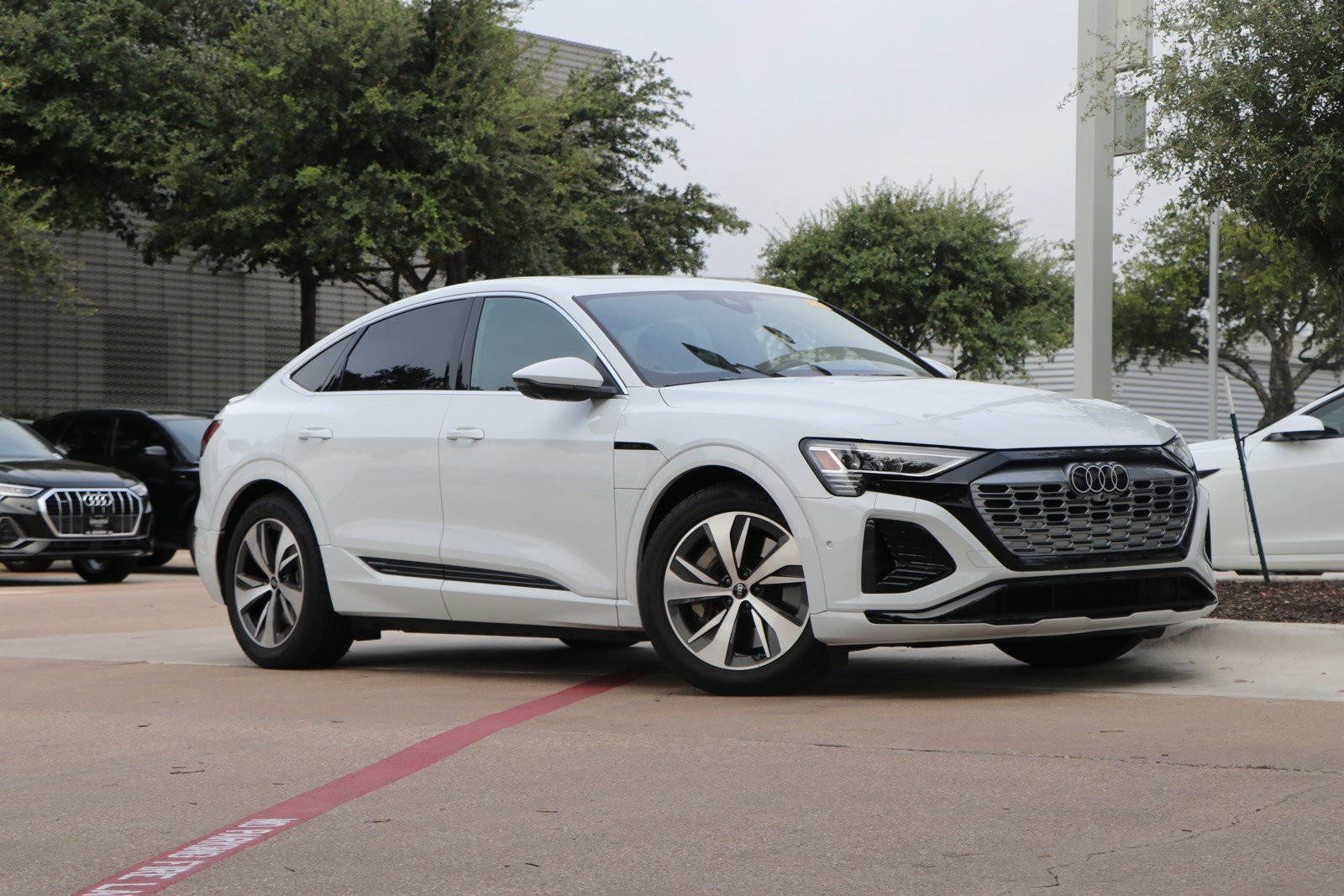 Used 2024 Audi Q8 Sportback e-tron Premium Plus with VIN WA1CABGE5RB038875 for sale in Austin, TX