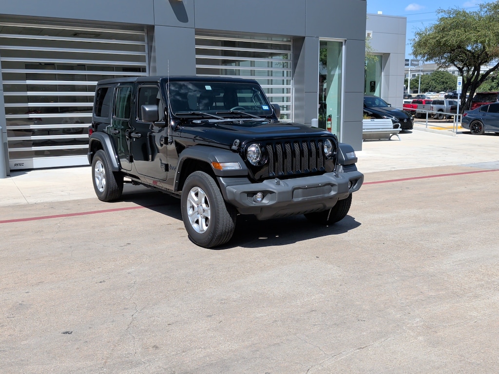 Used 2023 Jeep Wrangler Sport S 4 Door 4x4 Convertible
