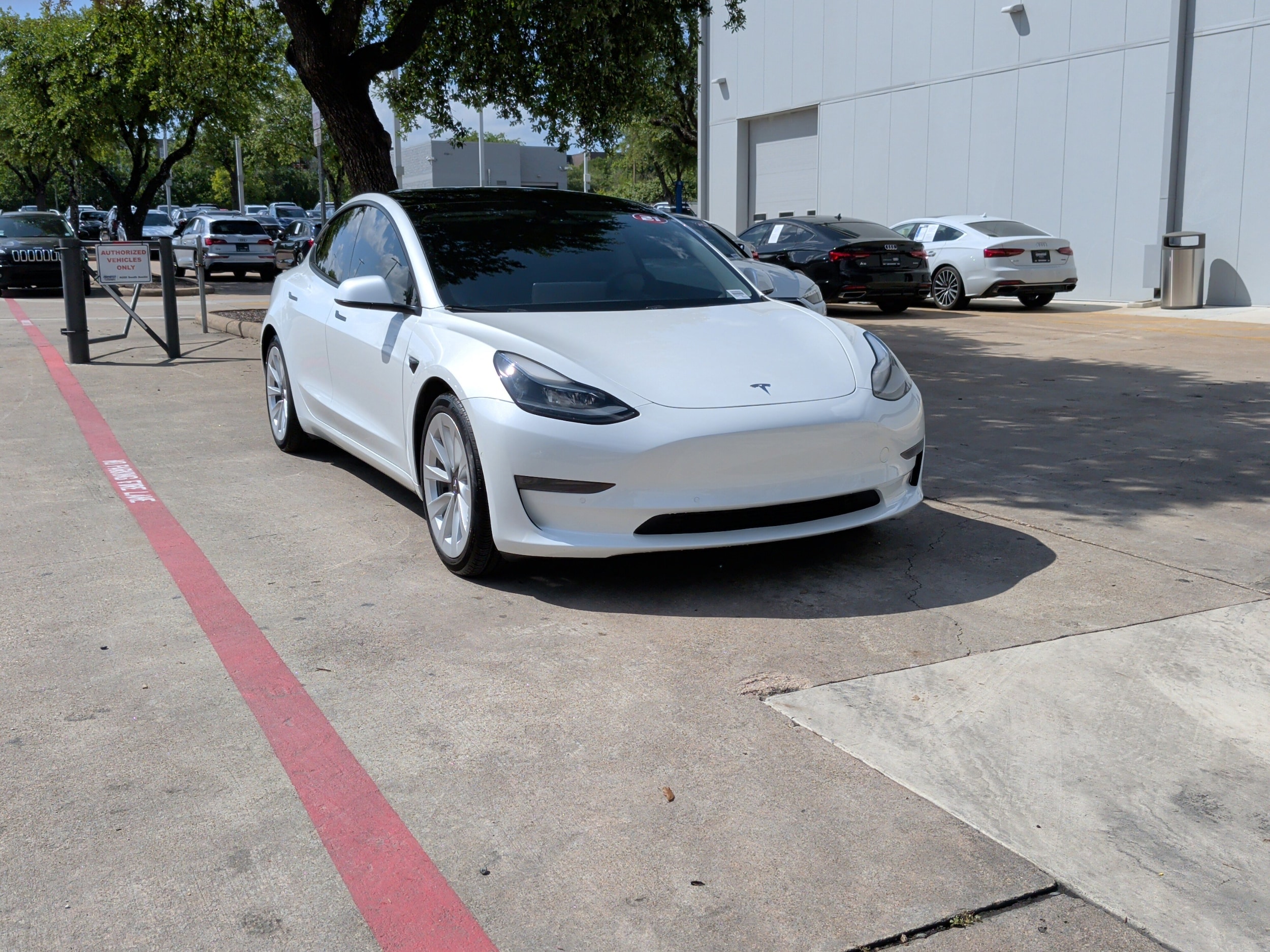 Used 2021 Tesla Model 3 Base with VIN 5YJ3E1EA0MF996347 for sale in Austin, TX