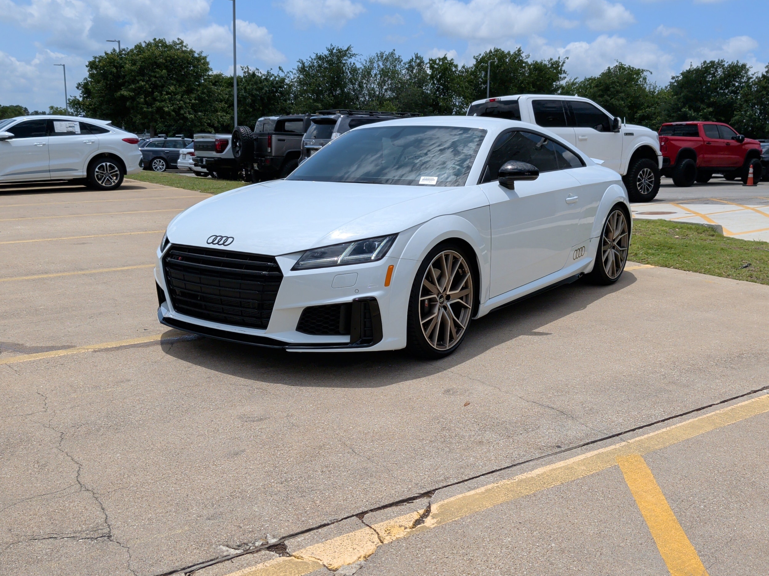 teat ティート イーブー アナアキ白 Used 2022 Audi TTS Coupe For Sale in Austin, TX VIN