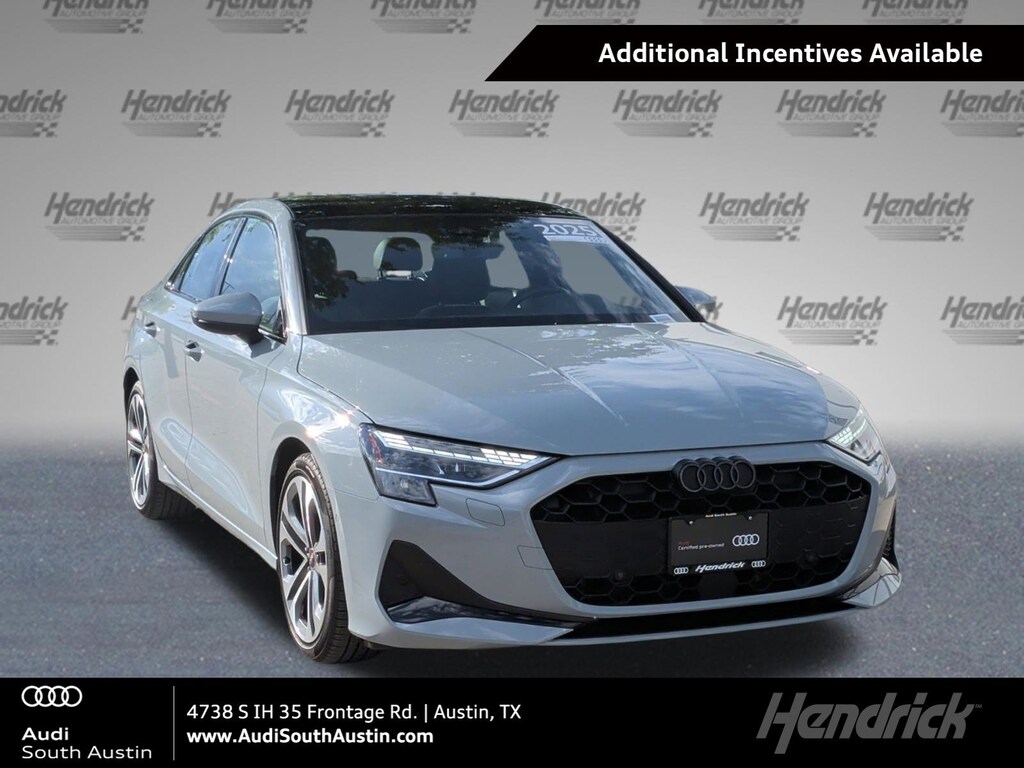 Certified 2025 Audi A3 Premium Plus Sedan