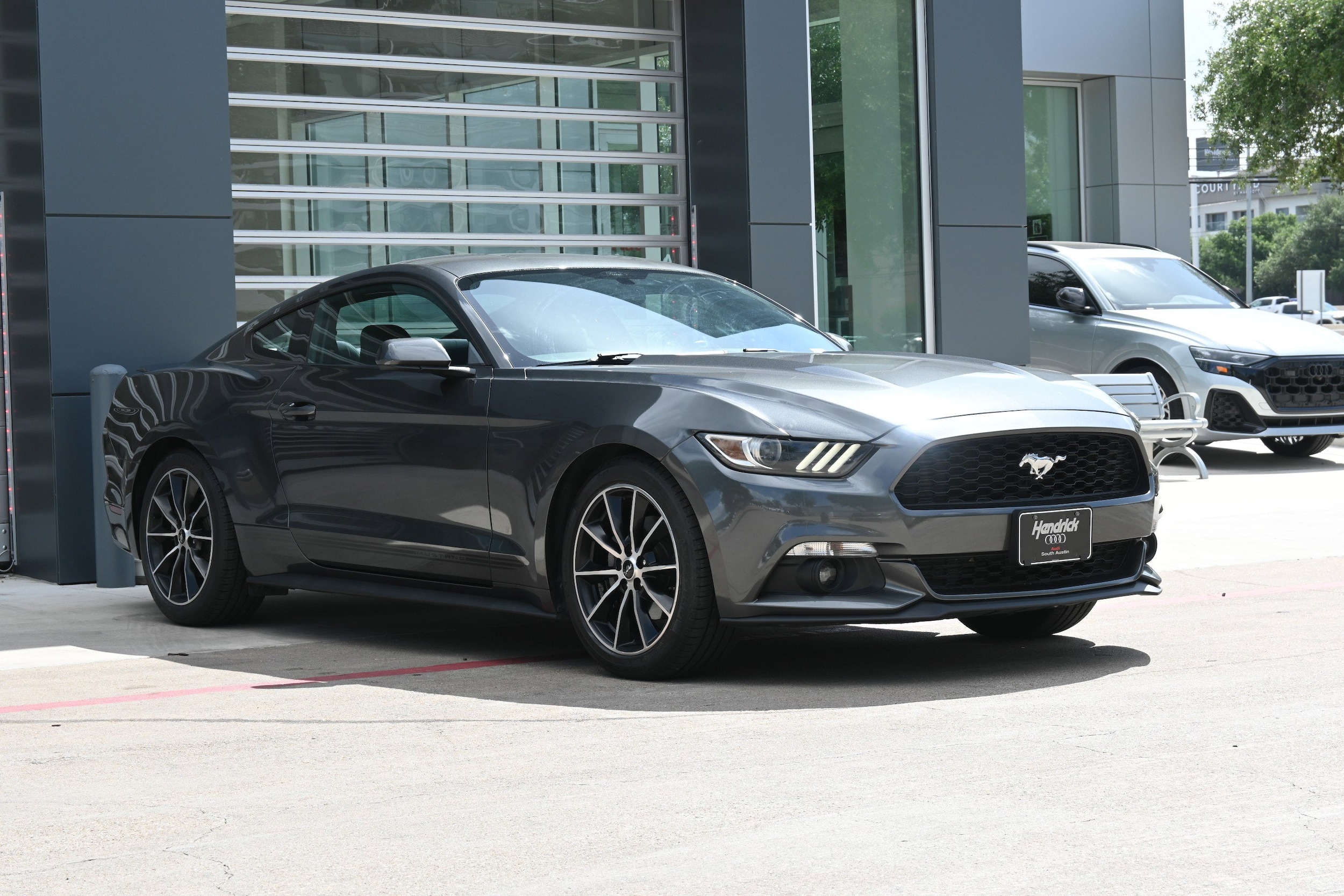 Used 2017 Ford Mustang EcoBoost with VIN 1FA6P8TH7H5217250 for sale in Austin, TX