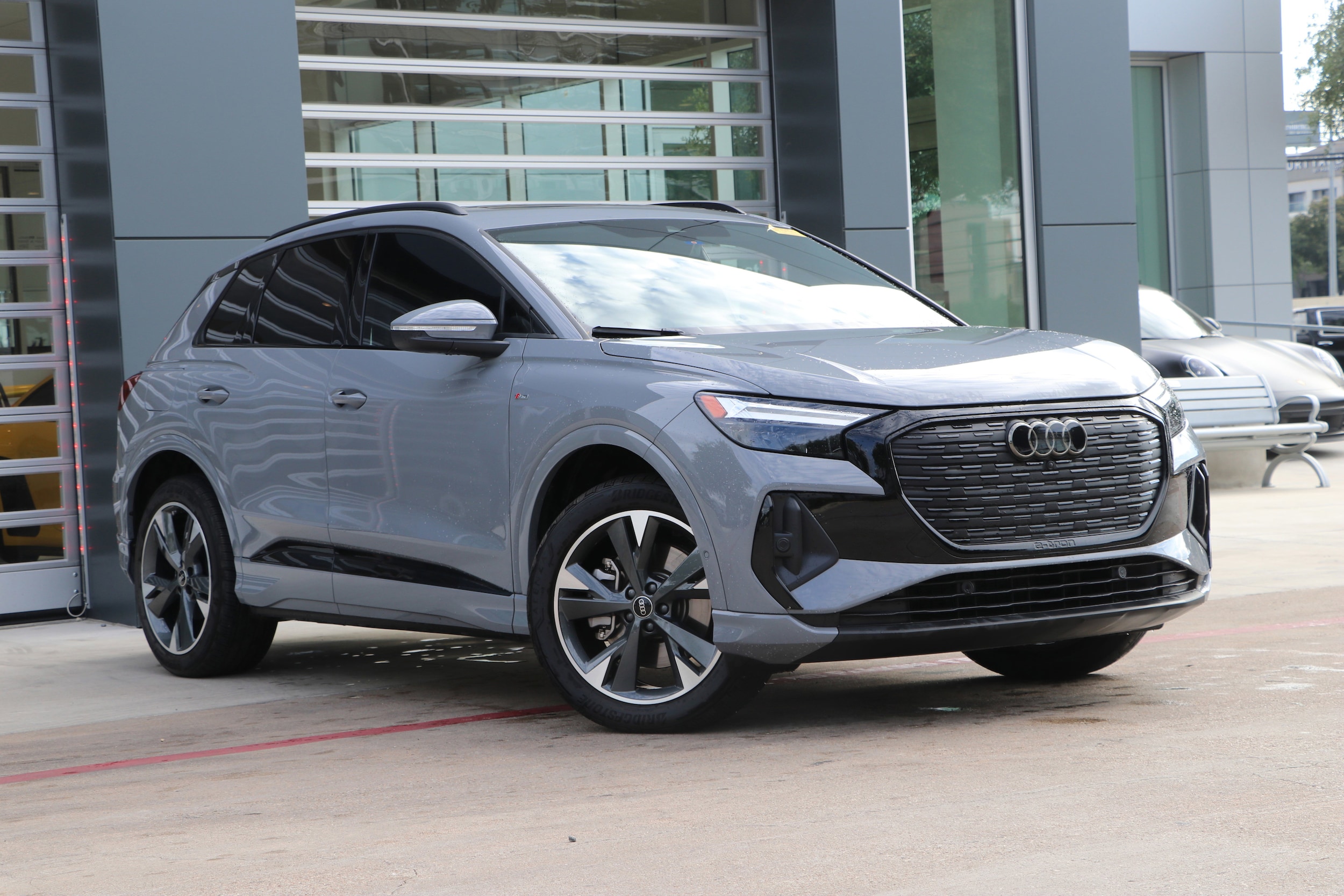 Used 2023 Audi Q4 e-tron Premium Plus with VIN WA1L2BFZ5PP000869 for sale in Austin, TX