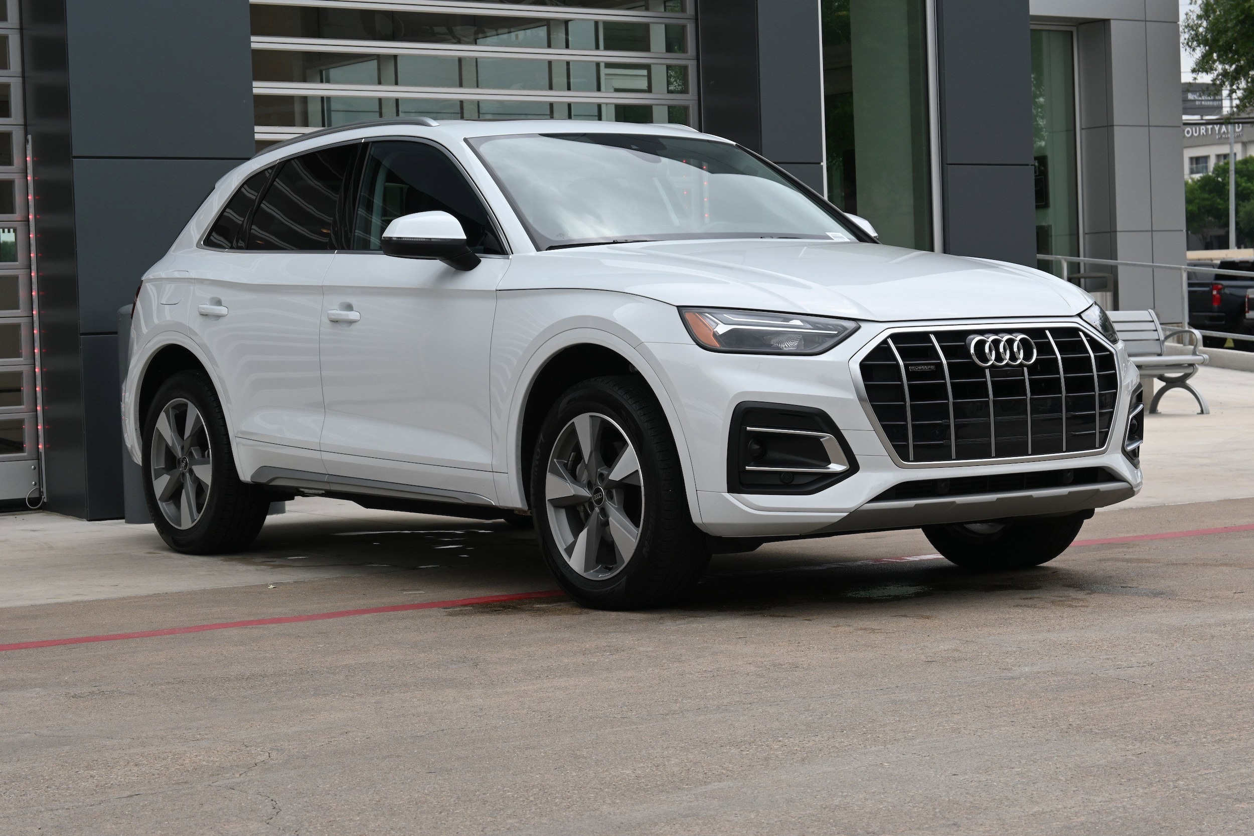 Certified 2024 Audi Q5 Premium Plus with VIN WA1BBAFY4R2022777 for sale in Austin, TX