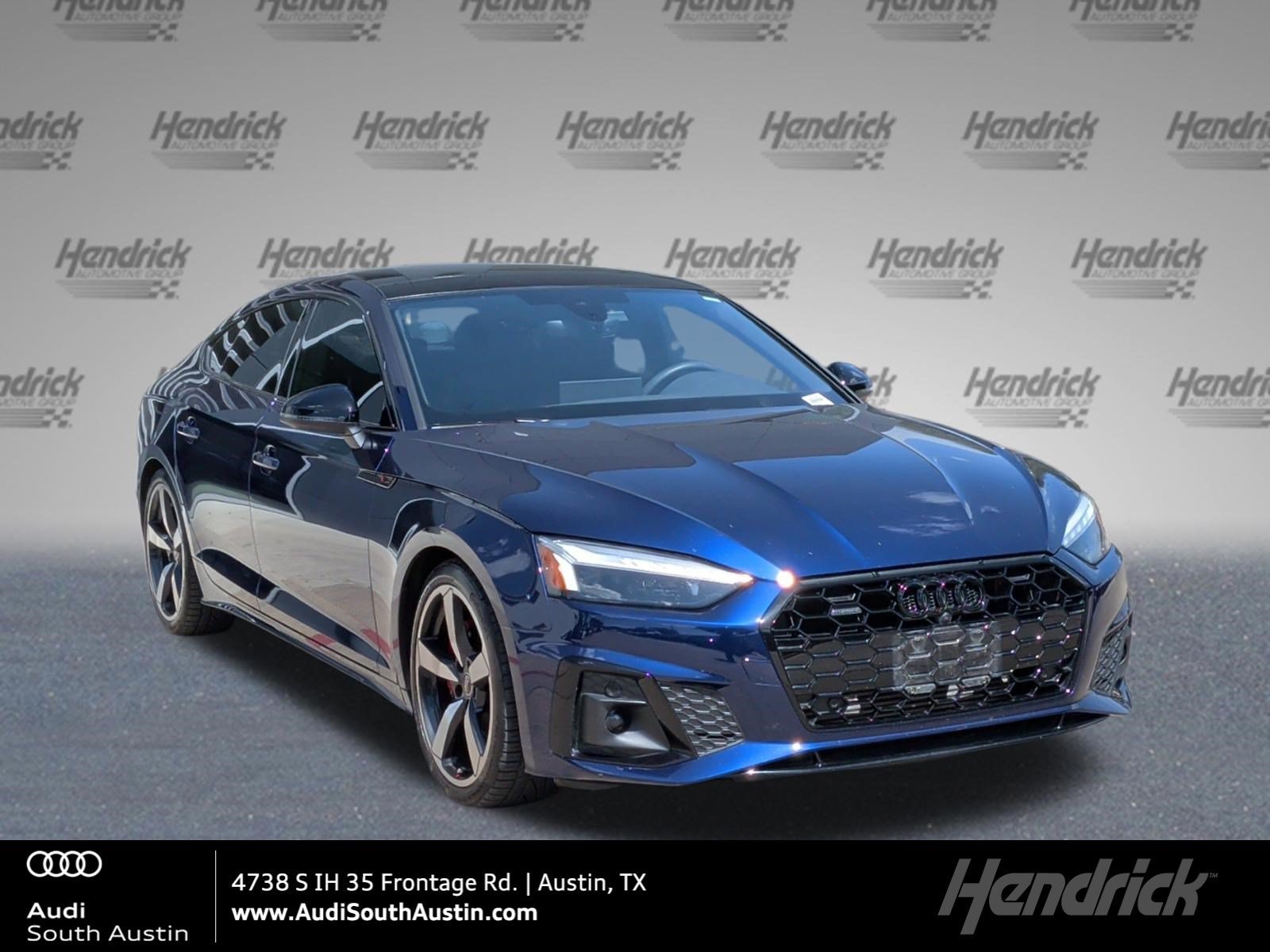 Certified Pre Owned 2023 Audi A5 Sportback S line Premium Plus