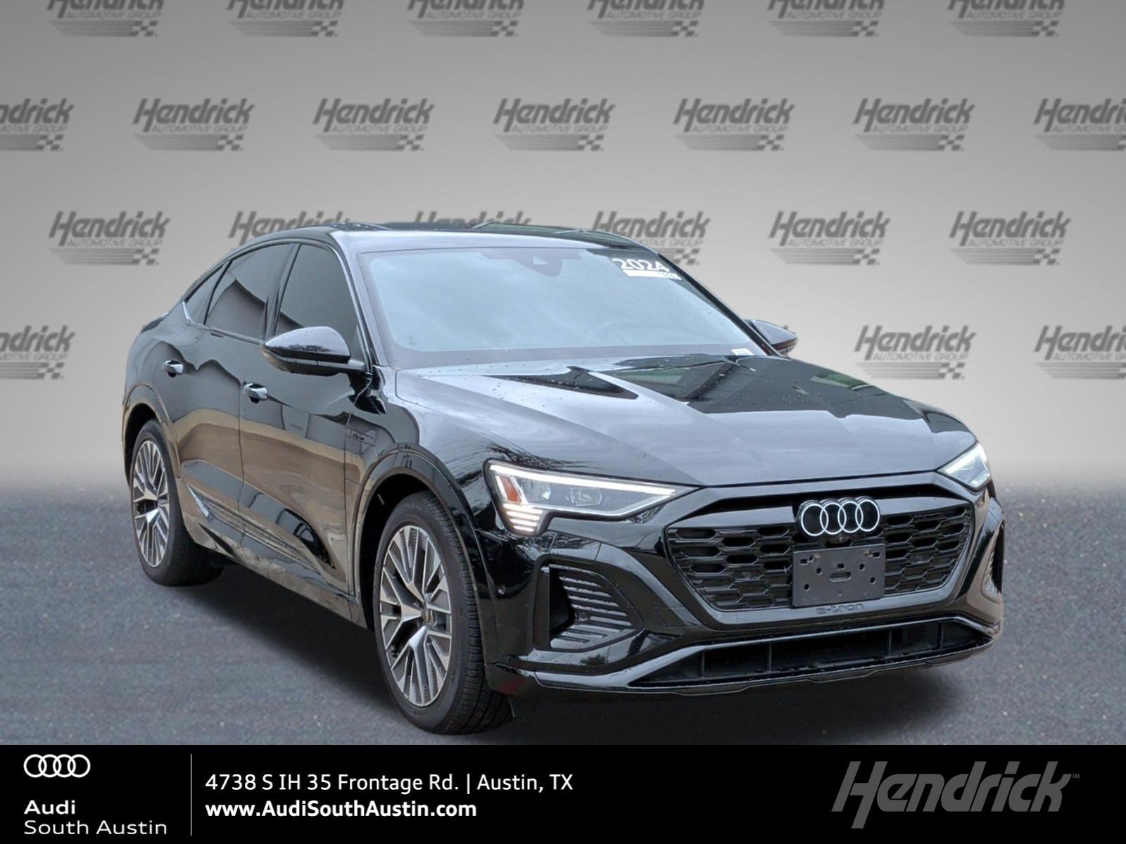 Certified 2024 Audi Q8 Sportback e-tron Premium Plus with VIN WA1CAAGE8RB032806 for sale in Austin, TX