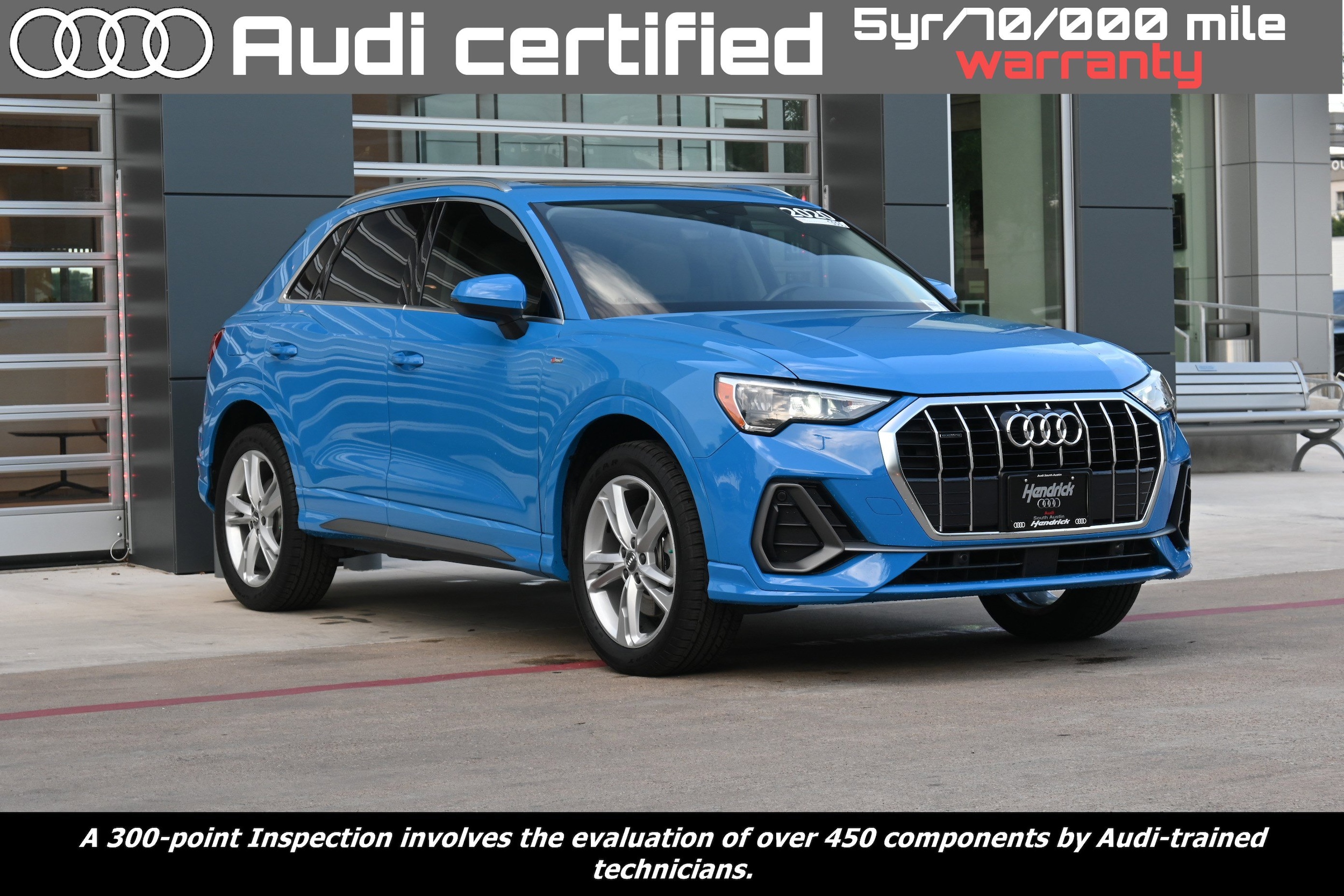 Used 2020 Audi Q3 S Line Premium with VIN WA1DECF35L1017746 for sale in Austin, TX