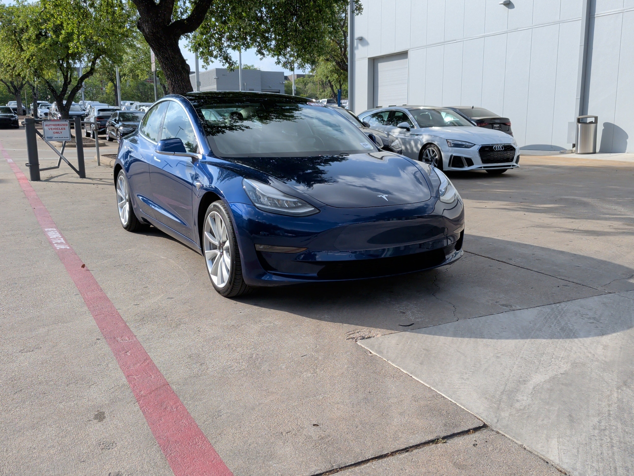 Used 2020 Tesla Model 3 Base with VIN 5YJ3E1EB5LF790979 for sale in Austin, TX