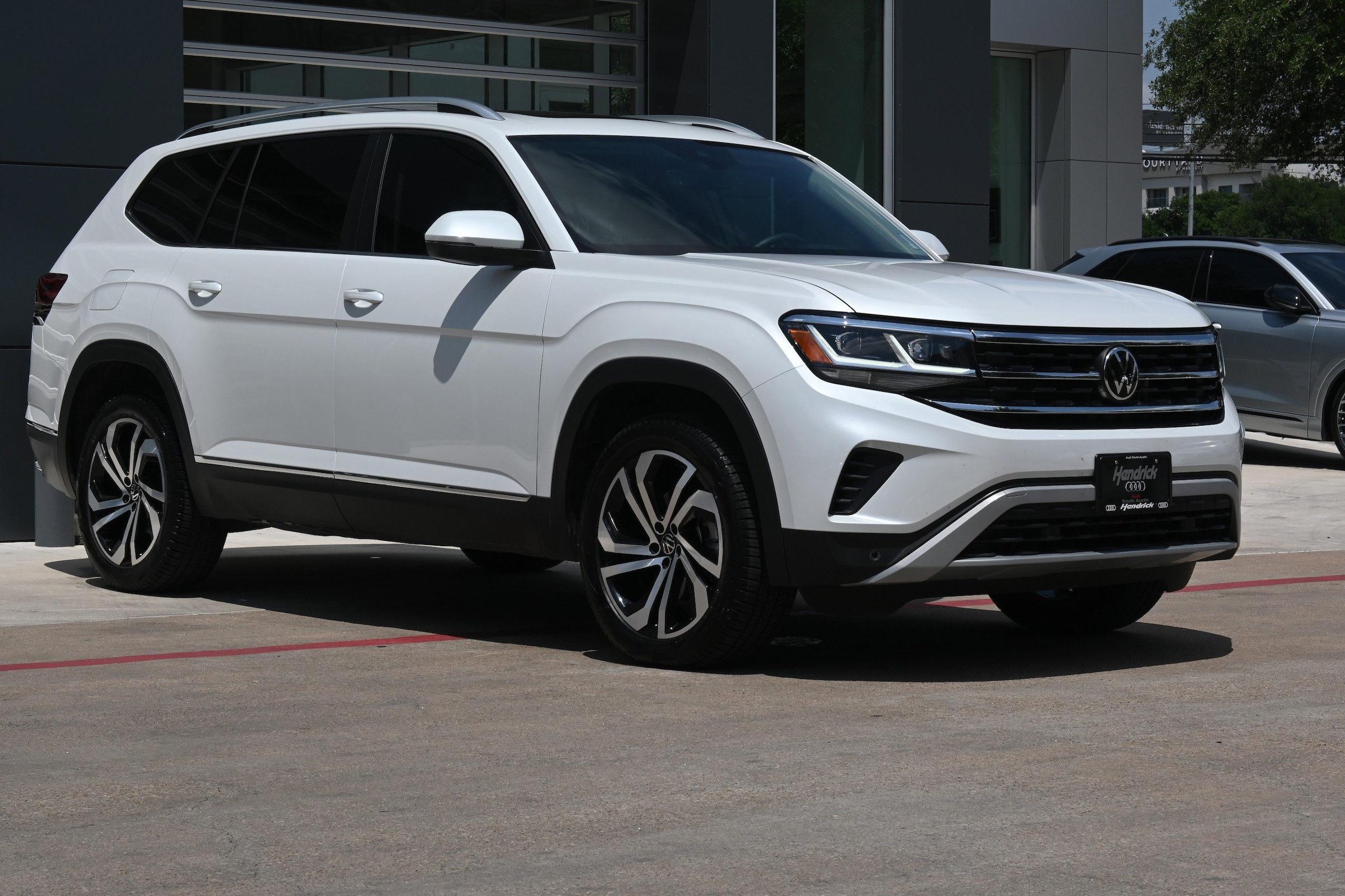 Used 2023 Volkswagen Atlas SEL with VIN 1V2BR2CA1PC524523 for sale in Austin, TX