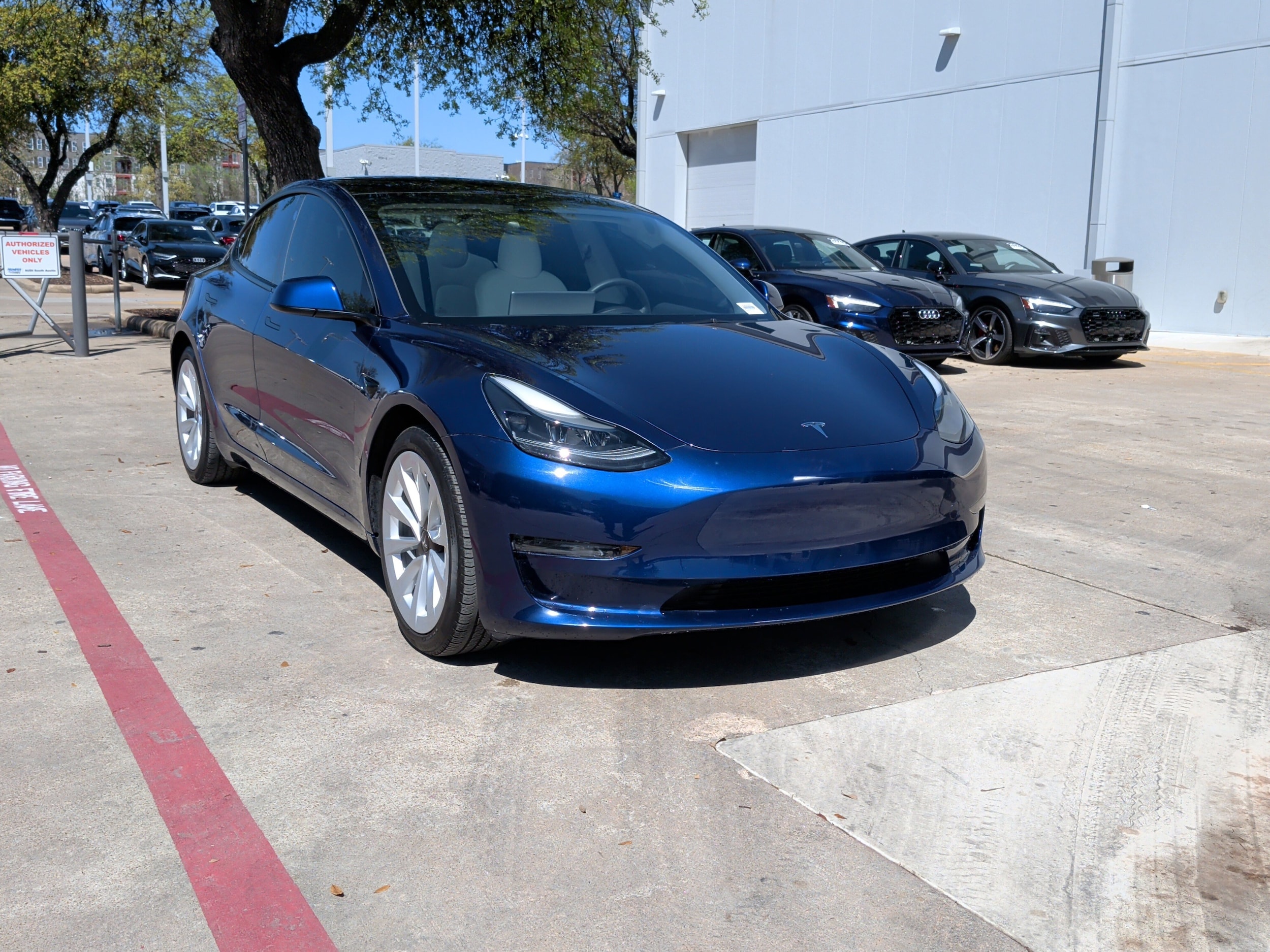 Used 2023 Tesla Model 3 Base with VIN 5YJ3E1EA0PF490053 for sale in Austin, TX