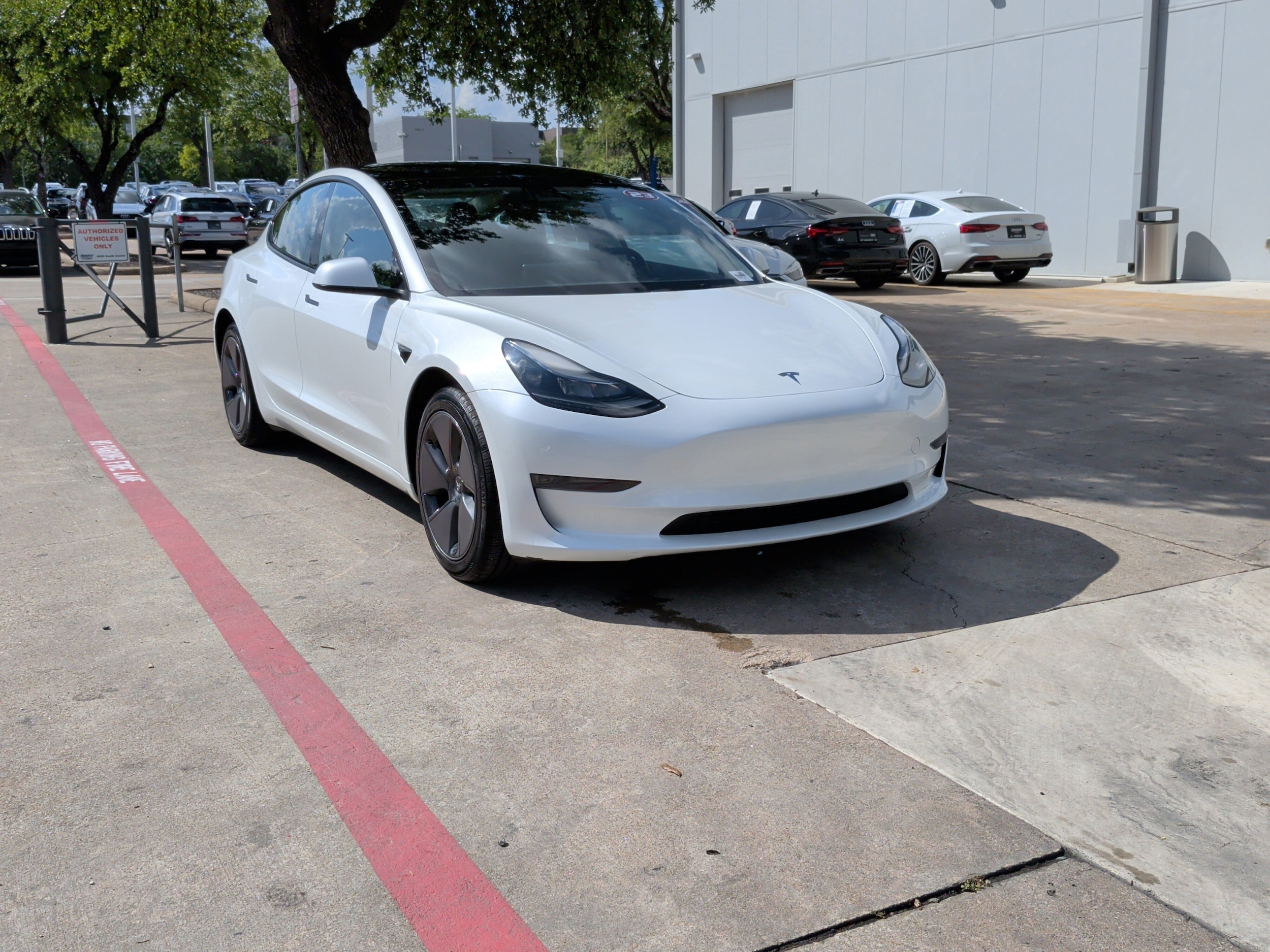 Used 2023 Tesla Model 3 Base with VIN 5YJ3E1EA0PF497875 for sale in Austin, TX