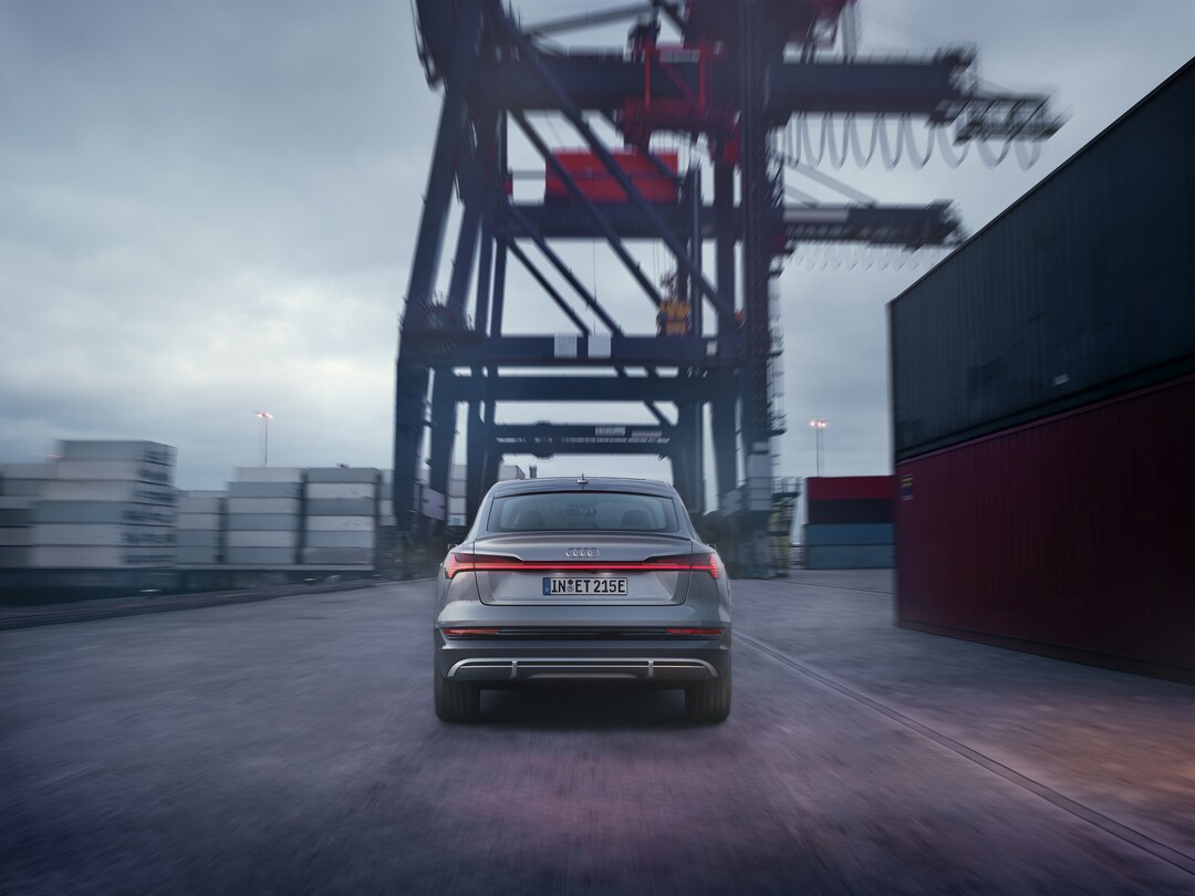 2025 Audi Q4 e-tron Sportback rear view