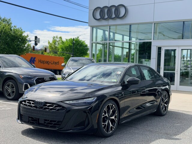 Black 2026 Audi A6 quattro Technik TFSI Sedan 7-Speed Automatic