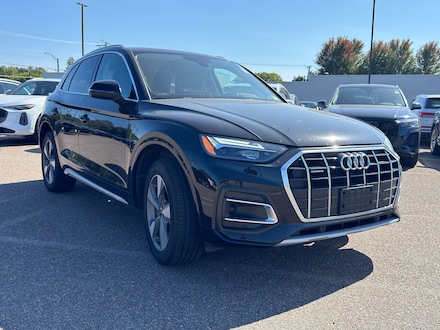Featured pre-owned 2023 Audi Q5 40 Premium SUV for sale near Burlington Vermont