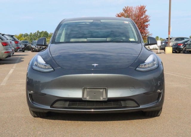 Used 2021 Tesla Model Y Long Range with VIN 5YJYGDEE1MF285941 for sale in Burlington, VT