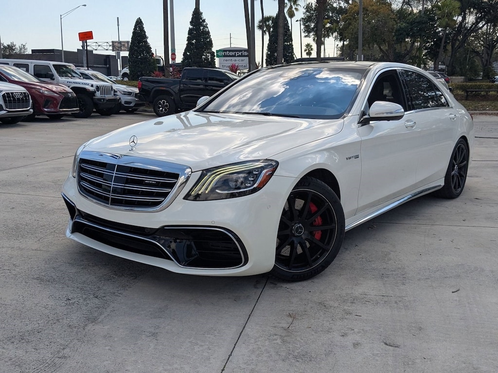 Used 2019 Mercedes-Benz S-Class AMG S 63 4dr Car