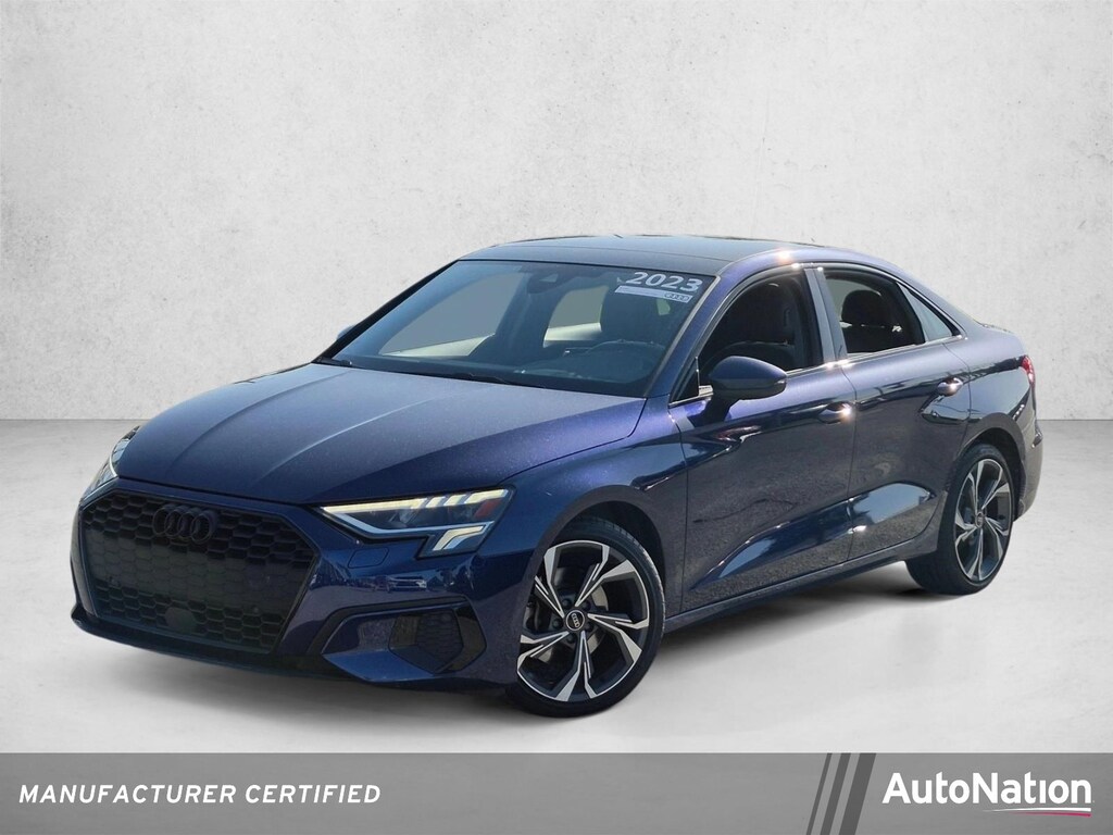 Certified 2023 Audi A3 Premium Plus 4dr Car
