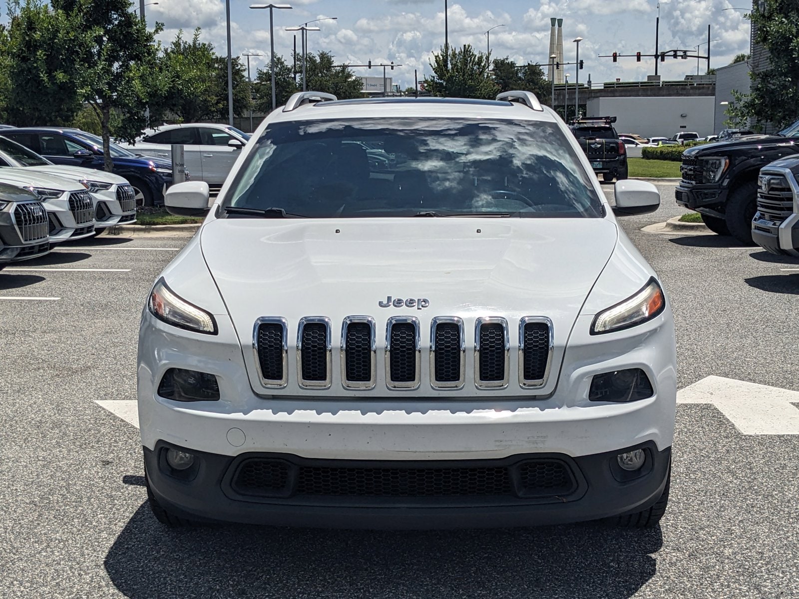 Used 2015 Jeep Cherokee Latitude with VIN 1C4PJLCB3FW506745 for sale in Orlando, FL