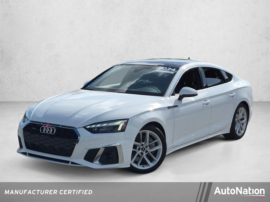 Certified 2024 Audi A5 Sportback S line Premium Plus 4dr Car