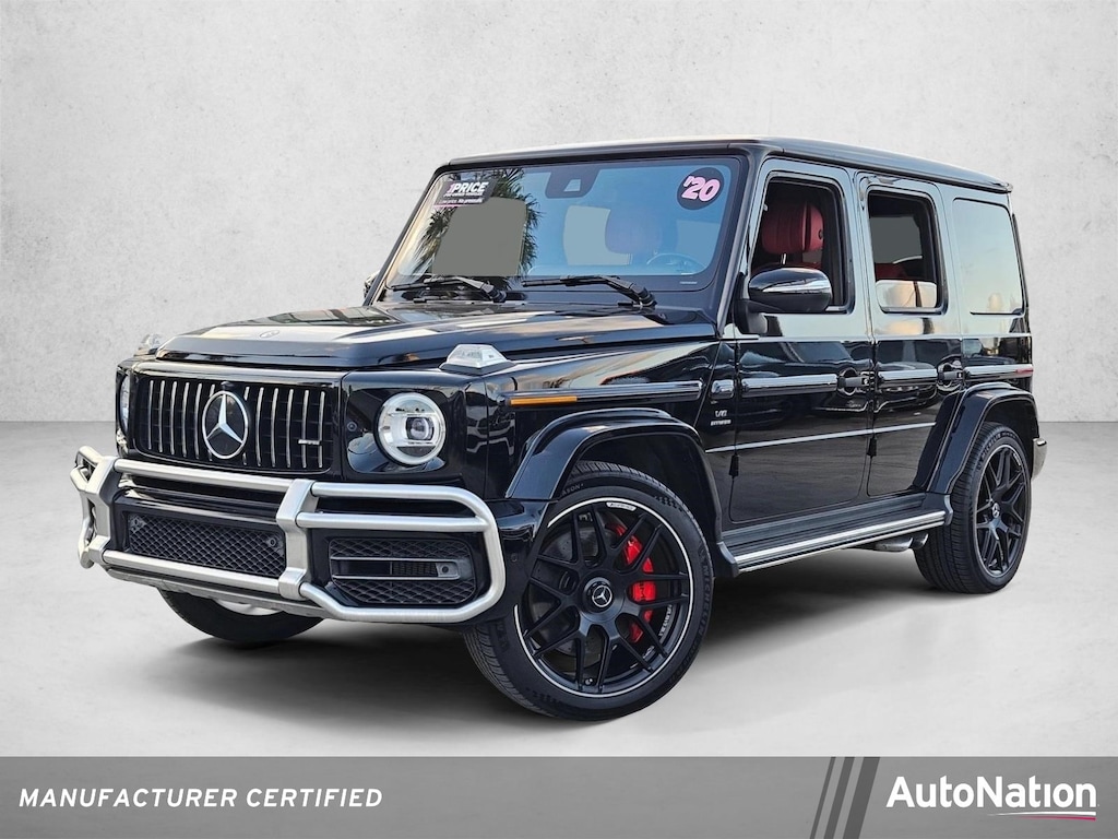 Certified 2020 Mercedes-Benz G-Class AMG G 63 Sport Utility