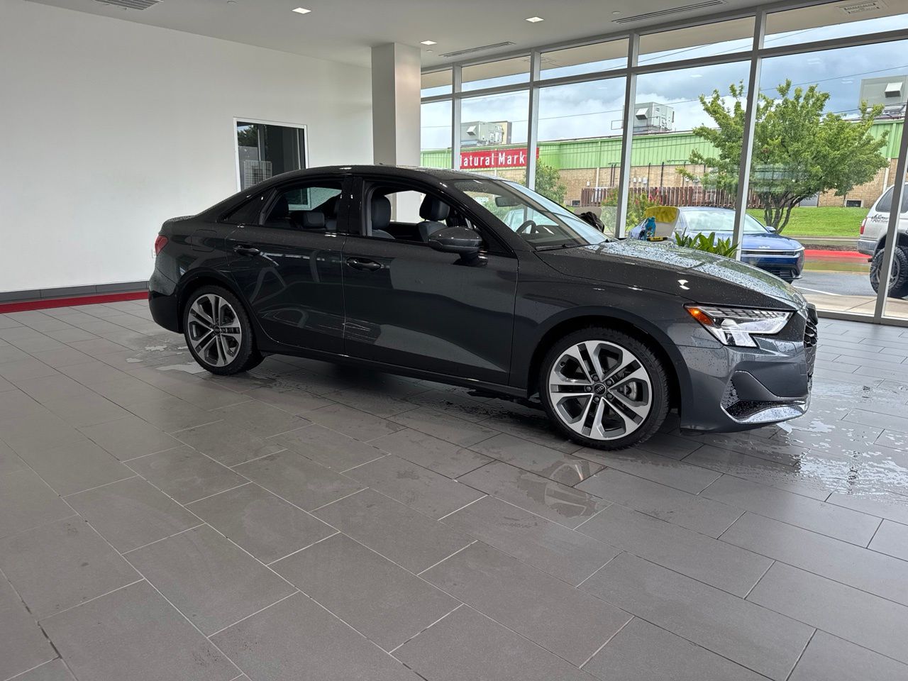 Gray 2025 Audi A3 Sedan All-Wheel Drive 7-Speed Automatic