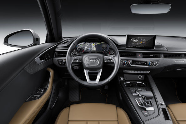 cockpit position conducteur de la Audi A4 2019