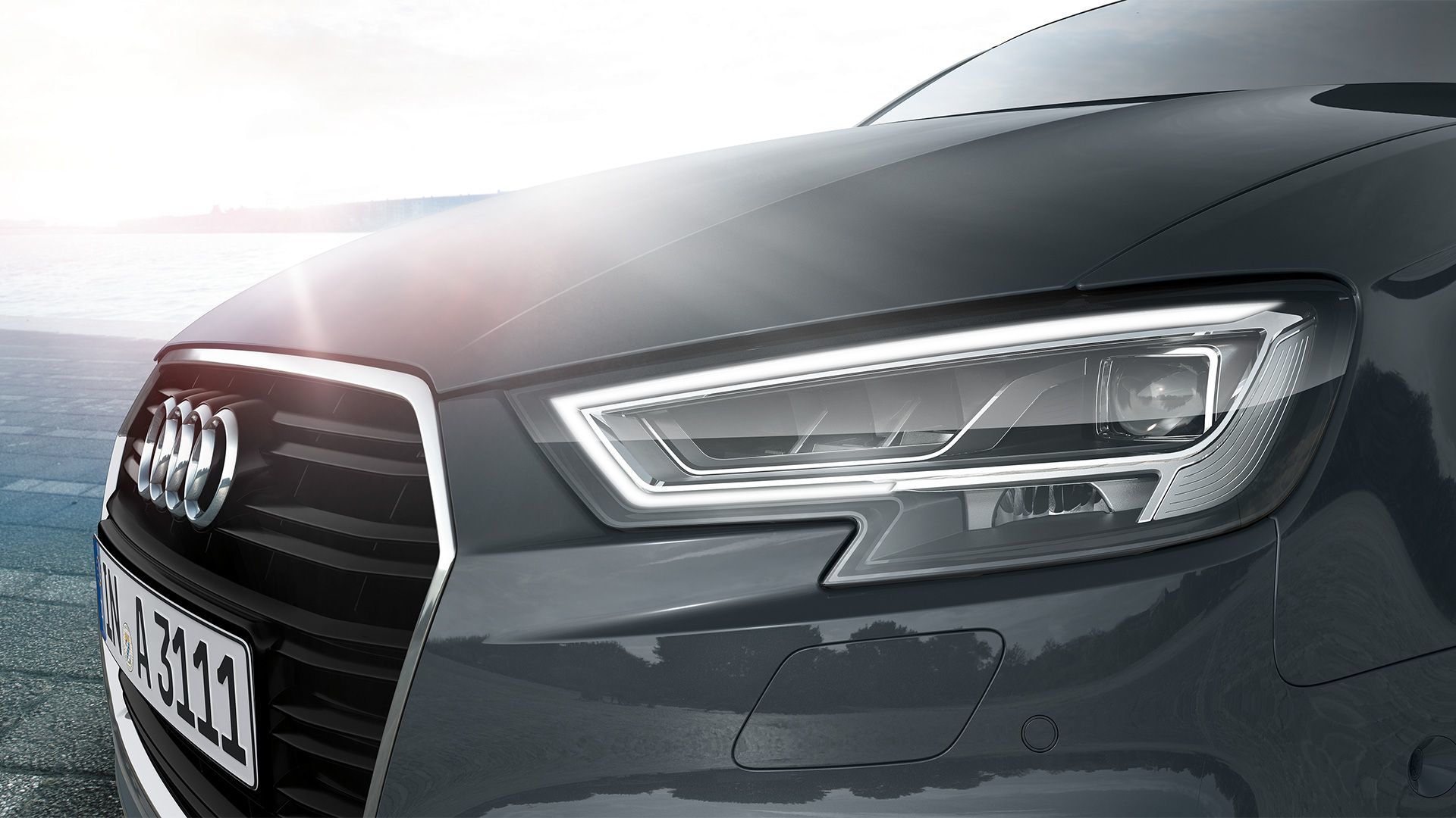 Calandre Singleframe de l'Audi A3 2020