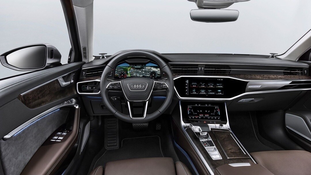 intérieur de l'Audi A6 berline 2020