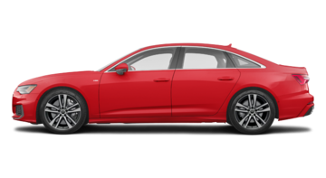 vue latérale du Audi A6