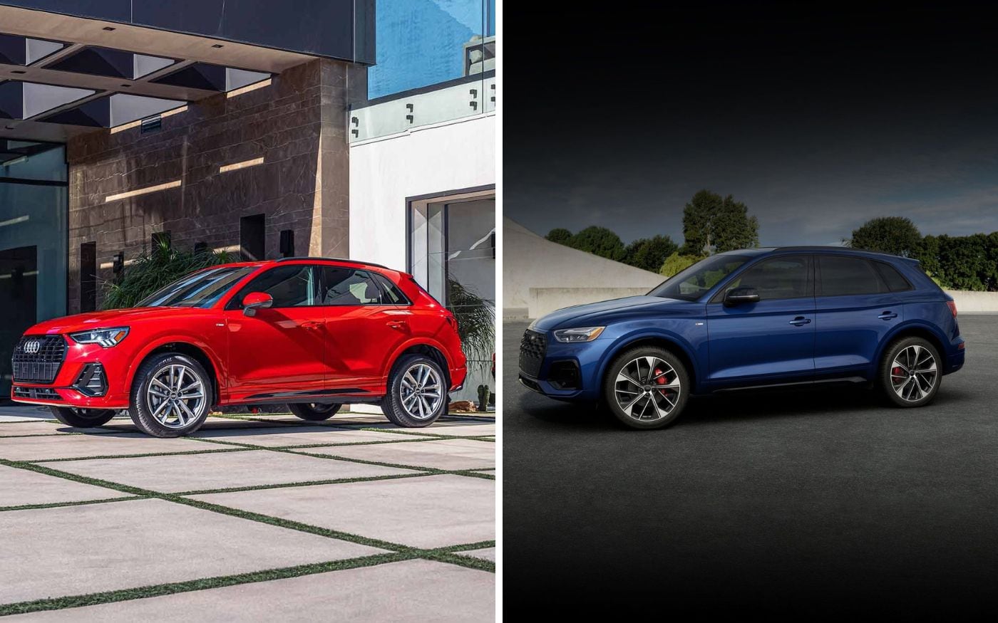 Audi Q3 2024 vs Q5 2024.