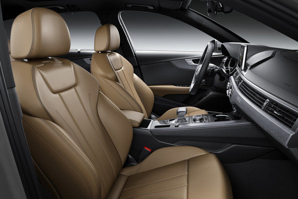 sièges avant en cuir de la Audi A4 2019