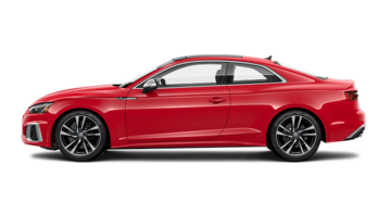 vue latérale du Audi S5