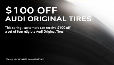 $100 Off Audi Original Tires $100 Off Audi Original Tires