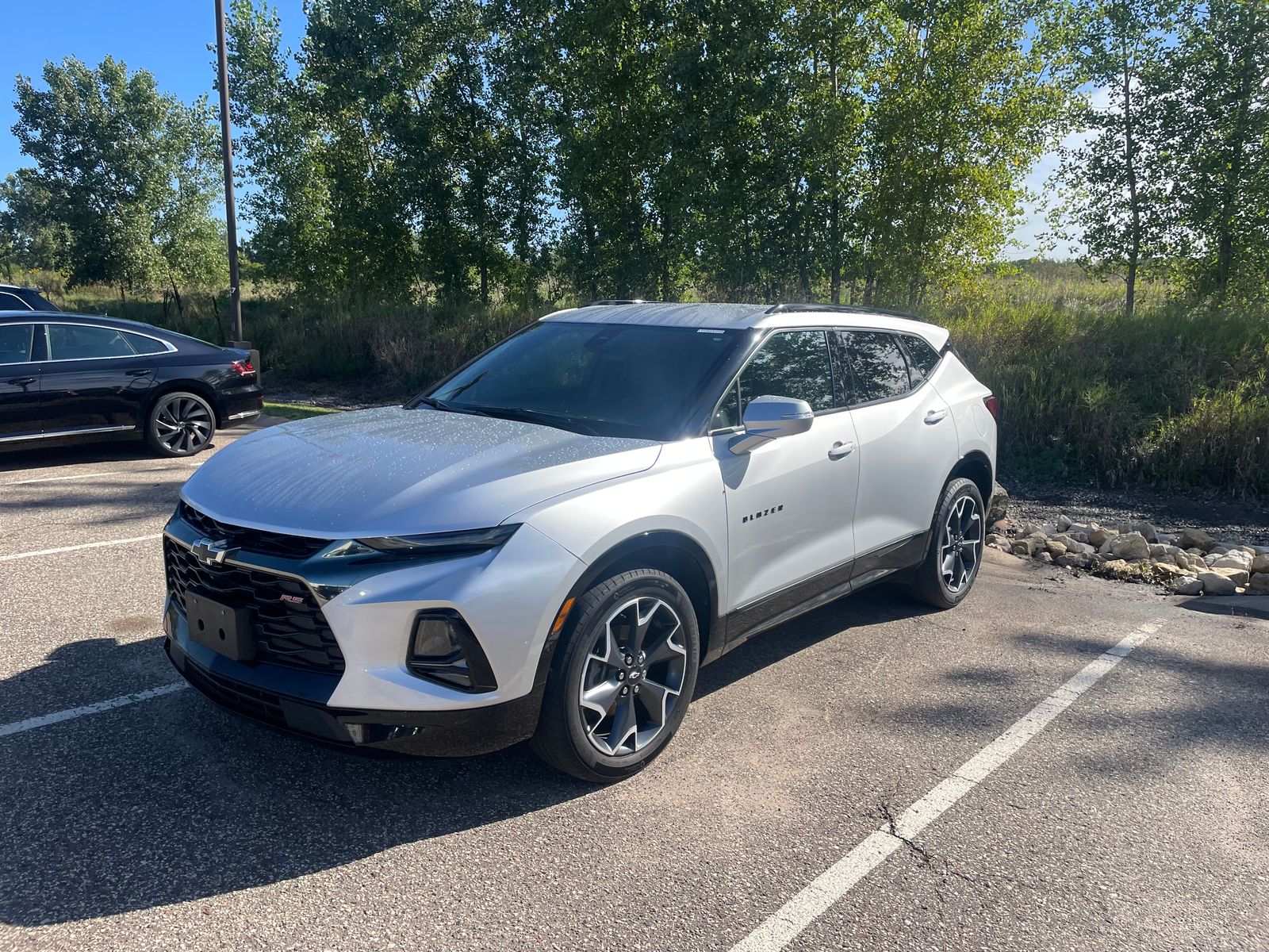 Used 2020 Chevrolet Blazer RS with VIN 3GNKBERS9LS696544 for sale in Maplewood, MN