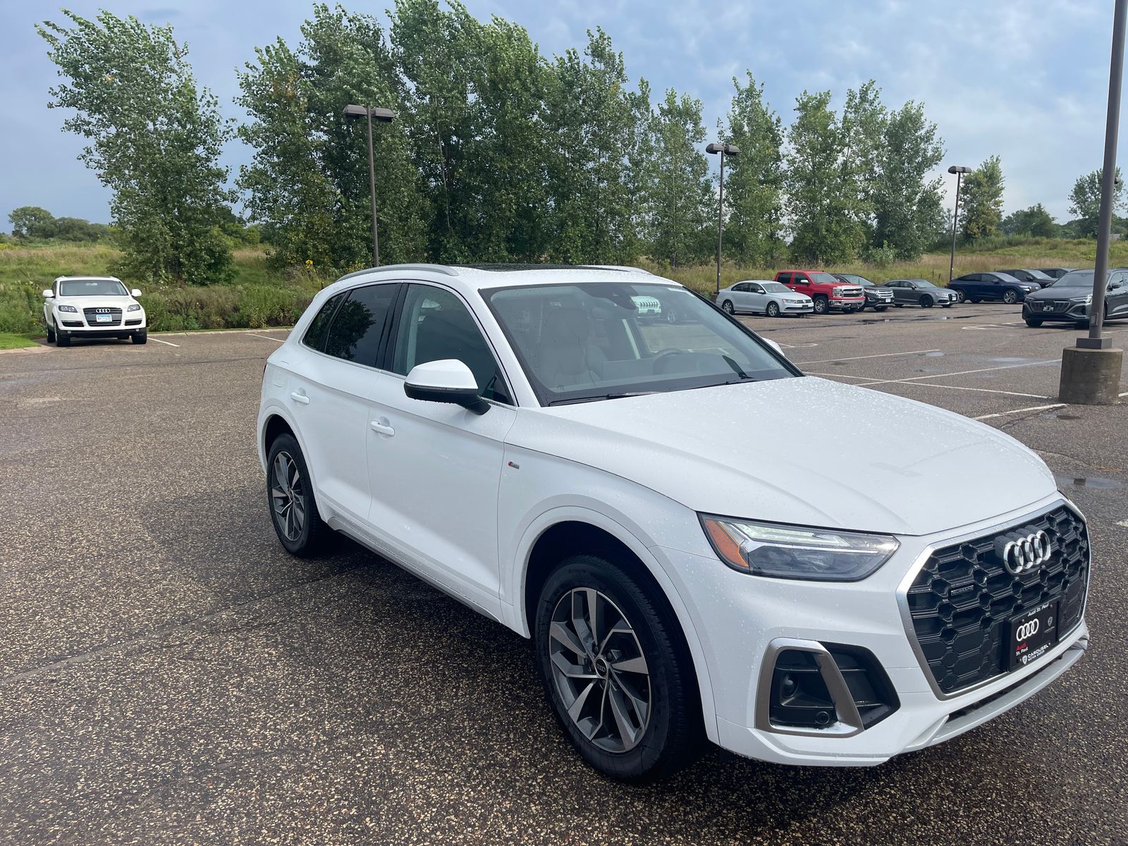 Used 2024 Audi Q5 Premium Plus with VIN WA1EAAFY3R2009857 for sale in Saint Paul, Minnesota