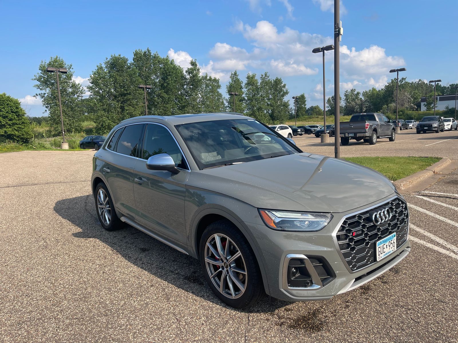 Used 2022 Audi SQ5 Premium Plus with VIN WA1B4AFY5N2035008 for sale in Maplewood, MN