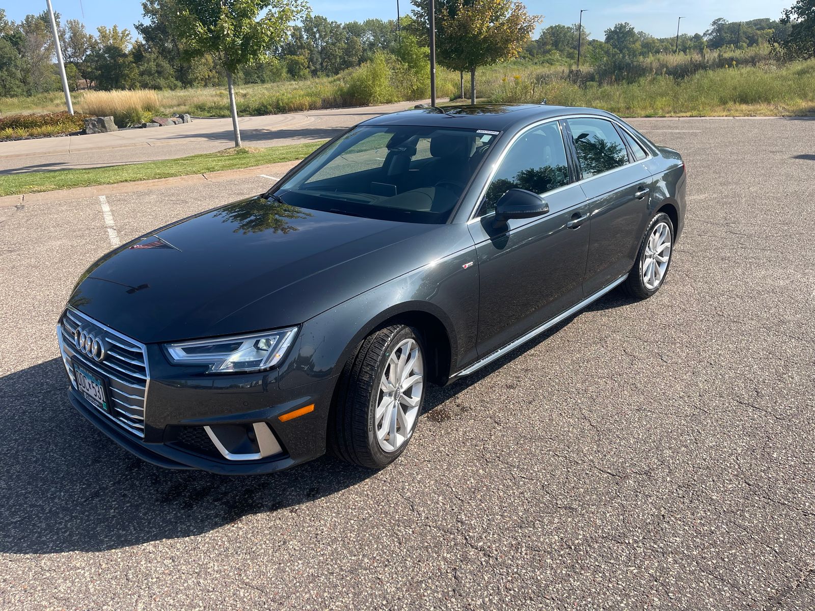 Used 2019 Audi A4 Premium Plus with VIN WAUENAF46KN012650 for sale in Saint Paul, MN