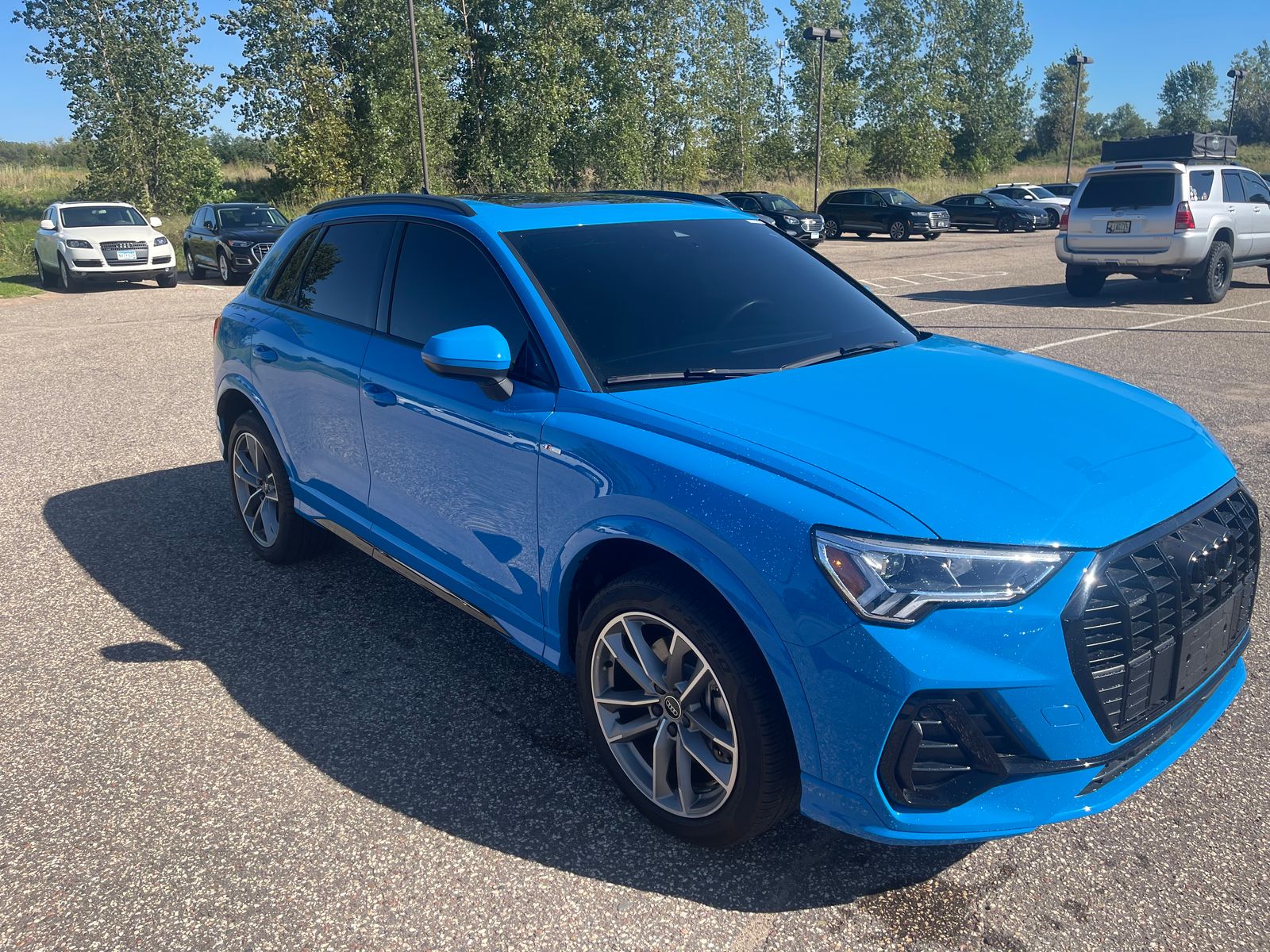 Used 2023 Audi Q3 S Line Premium with VIN WA1DECF36P1033718 for sale in Maplewood, MN