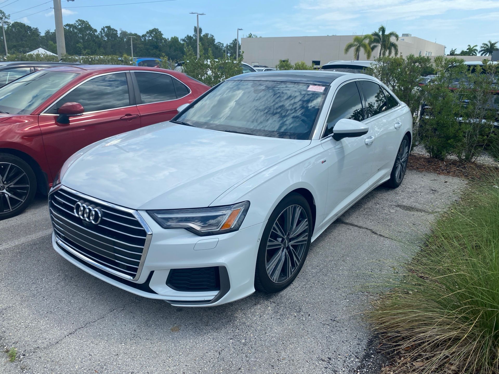 Used 2019 Audi A6 Premium Plus with VIN WAUL2AF2XKN113527 for sale in Stuart, FL