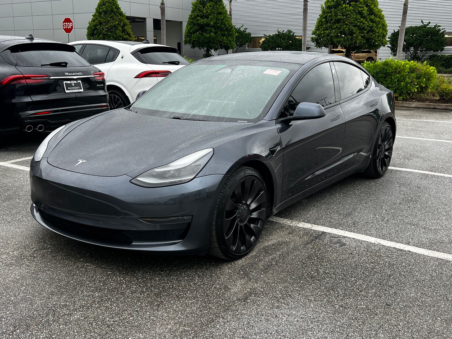 Used 2021 Tesla Model 3 Base with VIN 5YJ3E1EC6MF033969 for sale in Stuart, FL