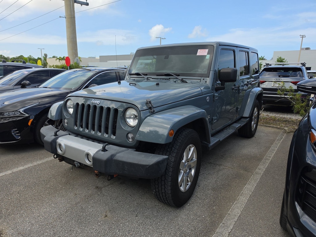 Used 2014 Jeep Wrangler Unlimited Sahara SUV