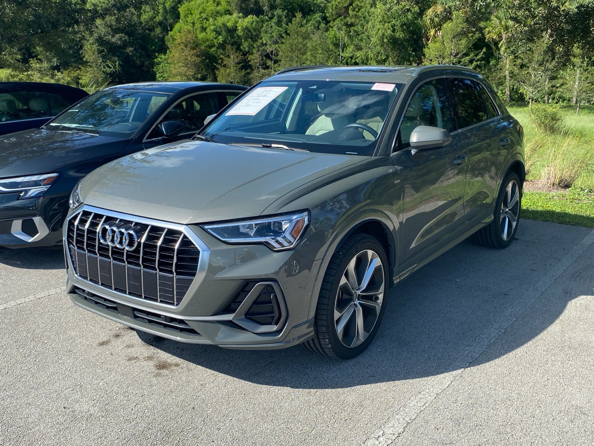 Used 2020 Audi Q3 S Line Premium Plus with VIN WA1EECF34L1104980 for sale in Stuart, FL