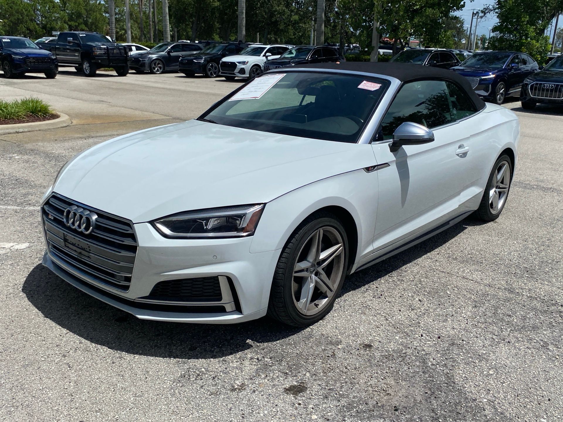 Used 2018 Audi S5 Cabriolet Premium Plus with VIN WAUY4GF53JN001244 for sale in Stuart, FL