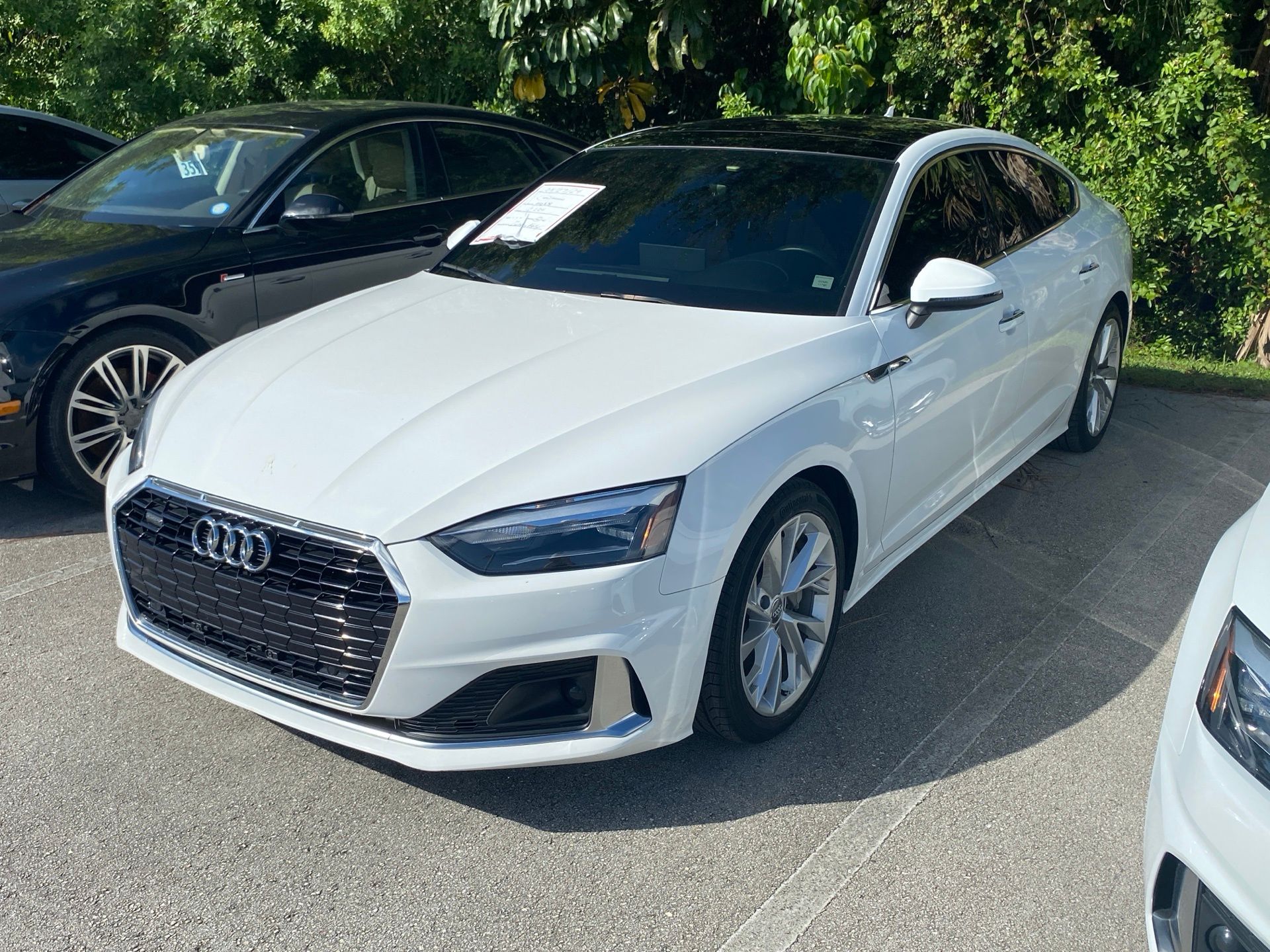 Used 2020 Audi A5 Sportback Premium with VIN WAUANCF52LA021857 for sale in Stuart, FL