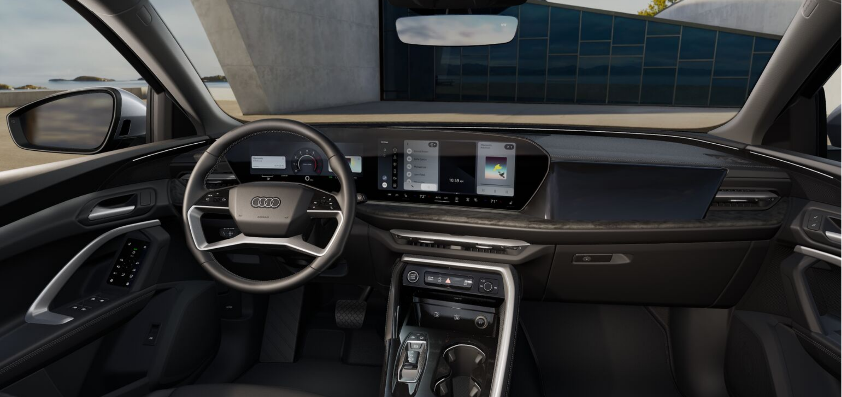 Interior view of the 2026 Audi Q5